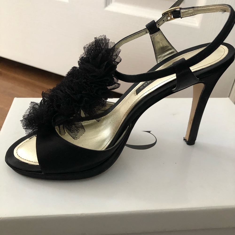 Women’s black dress heel